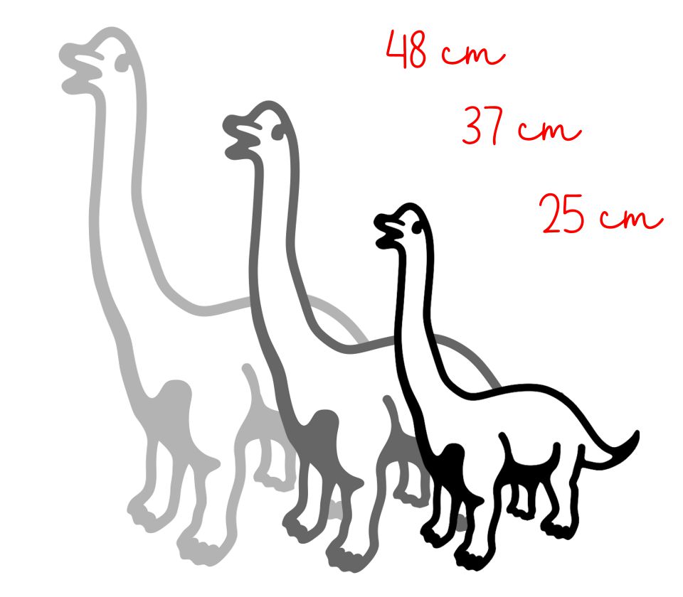 Drewniany dinozaur DIPLODOK - obrazek 3
