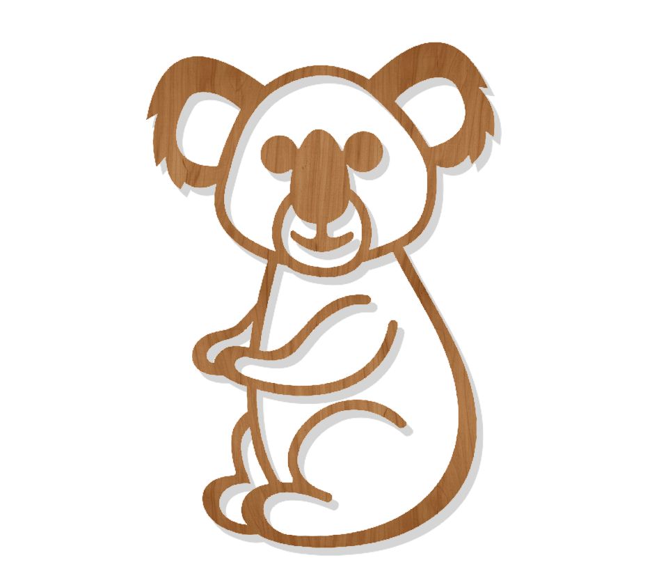 Drewniane zwierzątko KOALA