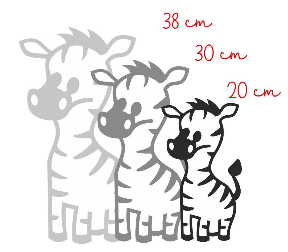 Drewniane zwierzątko ZEBRA - obrazek 3