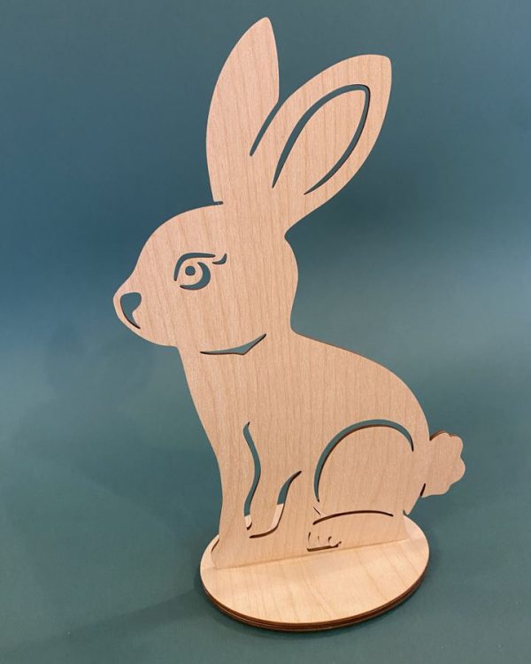 Wielkanocny zając wzór 1 wys 30 cm