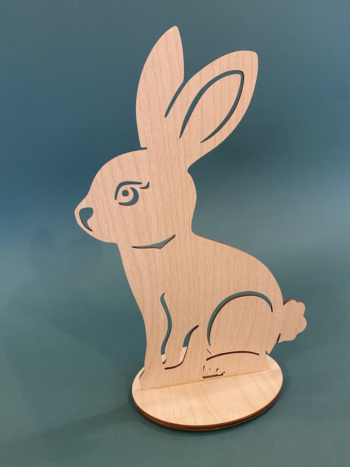Wielkanocny zając wzór 1 wys 30 cm