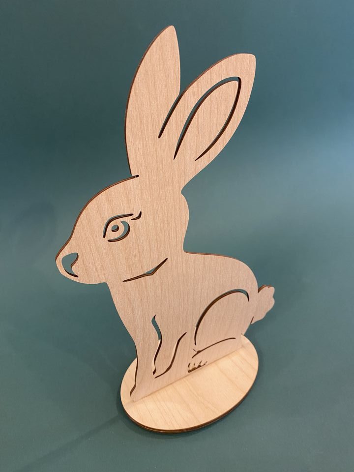 Wielkanocny zając wzór 1 wys 30 cm - obrazek 5