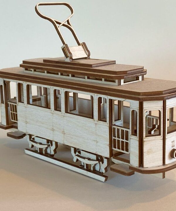 Model tramwaju SN1 Sanok